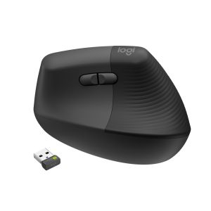 LOGITECH Lift For Business/Ergonomická/Optická/Pre pravákov/4 000 DPI/USB+BT/Grafitová 910-006494