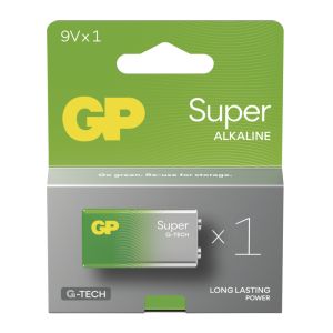 GP Alkalická batéria SUPER 9V (6LR61) - 1ks 1013521200