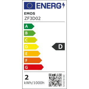 EMOS LED FLM CANDLE 1,8 W (25 W) 250lm E14 WW 1525731248