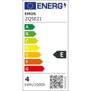 EMOS LED CLS A60 4W (40W) 470lm E27 WW 1525733277