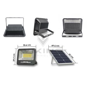 LED svetlo Viking J200W so solárnym panelom J200W