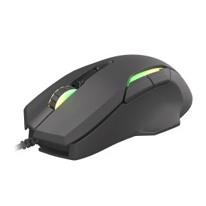 Genesis herná optická myš XENON 220 G2/RGB/Herná/Optická/Pre pravákov/12 400 DPI/Drôtová USB/Čierna NMG-1572