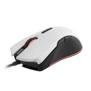 Genesis herná optická myš KRYPTON 290/RGB/6400 DPI/Herná/Optická/6 400 DPI/Drôtová USB/Biela NMG-1785