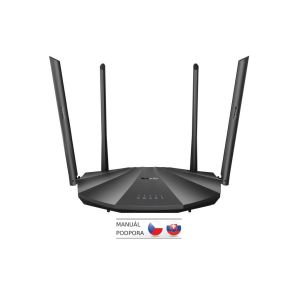 Tenda AC19 WiFi Router 2100Mb/s, 1x GWAN, 4x GLAN, 1x USB, VPN, IPv6, 4x6dBi, 4x4 MU-MIMO, CZ AC2100 75011842