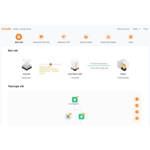 Tenda Nova EX3 (2-pack) WiFi6 AX1500 Mesh Gigabit systém, 4xGLAN/GWAN, WPA3, VPN, SMART CZ aplikácie 75011986