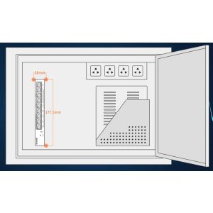 Tenda G0-8G-PoE Gigabit PoE Router MultiWAN, 3x GWAN/GLAN, 1x GWAN, 5x GLAN, 8x PoE 802.3af/at, VPN 75011979