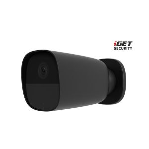 iGET SECURITY EP26 Black - WiFi batériová FullHD kamera, IP65, zvuk, samostatná a pre alarm M5-4G CZ 75020686