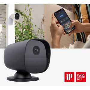 iGET SECURITY EP26 Black - WiFi batériová FullHD kamera, IP65, zvuk, samostatná a pre alarm M5-4G CZ 75020686