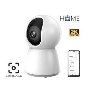 iGET HOME Camera CS4 White - WiFi 2K IP kamera, nočné videnie, audio, RJ45, auto tracking 75020823