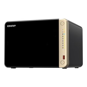 QNAP TS-664-8G (4core 2,9 GHz, 8GB RAM, 6xSATA, 2x M.2 NVM slot, 1xPCIe, 1xHDMI 4K, 2x2,5GbE, 4xUSB) TS-664-8G