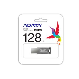 ADATA UV350/128GB/USB 3.2/USB-A/Strieborná AUV350-128G-RBK