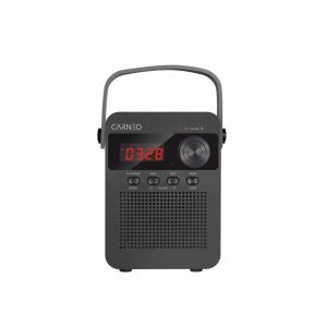 CARNEO F90 FM rádio, BT reproduktor, black/wood 8588007861890