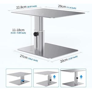 Nillkin HighDesk Adjustable Monitor Stand Silver 6902048215306