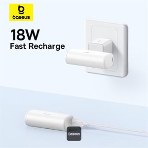 Baseus power banka 5000mAh 20W USB-C biela 6932172659516