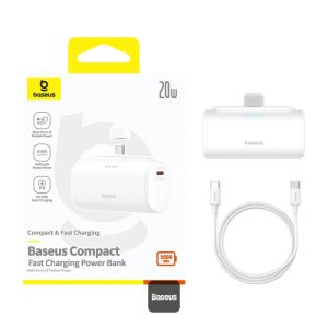 Baseus power banka 5000mAh 20W USB-C biela 6932172659516