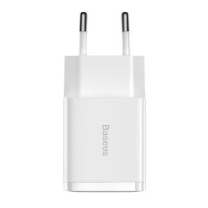 Baseus nabíjačka do siete Compact 2xUSB 10,5W biela 6932172606916