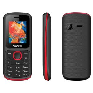 ALIGATOR D210 Dual sim čierno-červený AD210BR