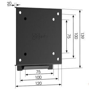 MA1000 fixný LCD držiak na stenu Vogel´s, 17-26" MA 1000