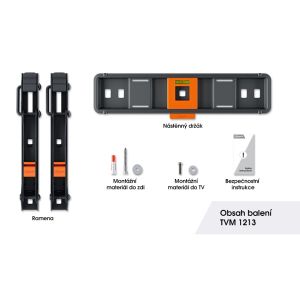 Vogel's TVM 1213, TV držiak s náklonom pre obrazovky 19-43", 25 kg TVM 1213