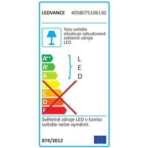 Svietidlo nábytkové LED 8W 4000K 800lm 600mm s vypínačom IP20 4058075106130