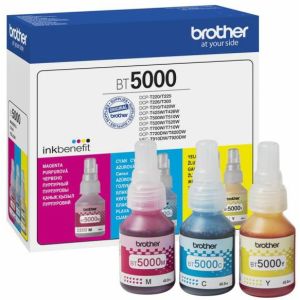 Cartridge Brother BT5000CL VAL, barevná (tricolor), originál