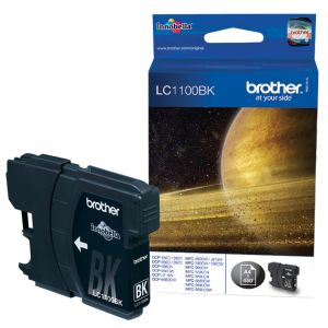 Cartridge Brother LC1100BK, černá (black), originál