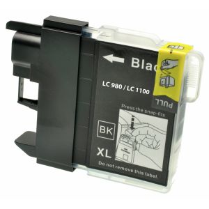 Cartridge Brother LC1100HYBK, černá (black), alternativní