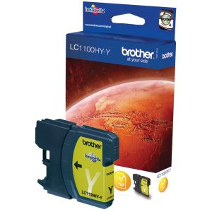 Cartridge Brother LC1100HYY, žlutá (yellow), originál