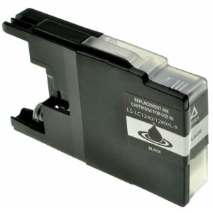 Cartridge Brother LC1240BK, černá (black), alternativní