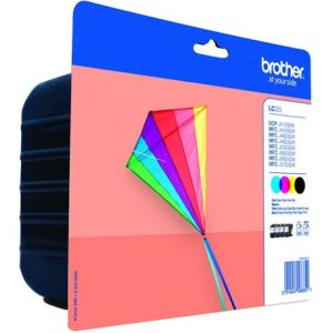 Cartridge Brother LC223 VALBP, CMYK, čtyřbalení, multipack, originál