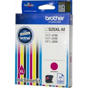 Cartridge Brother LC525XLM, purpurová (magenta), originál