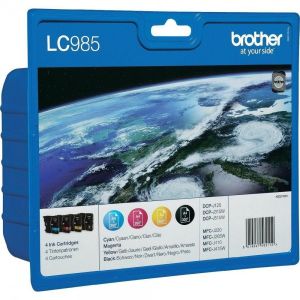 Cartridge Brother LC985 VALBP, CMYK, čtyřbalení, multipack, originál