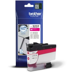 Cartridge Brother LC3237M, purpurová (magenta), originál