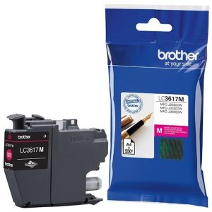 Cartridge Brother LC3617M, purpurová (magenta), originál