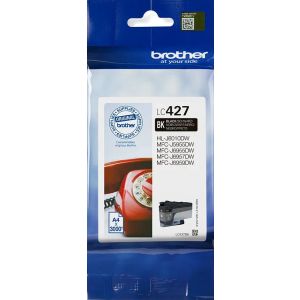 Cartridge Brother LC427BK, černá (black), originál