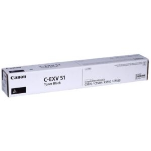 Toner Canon C-EXV51 BK, 0481C002, černá (black), originál