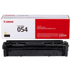 Toner Canon 054 Y, CRG-054 Y, 3021C002, žlutá (yellow), originál