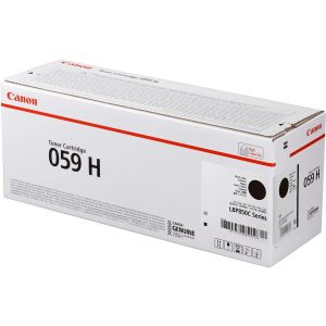 Toner Canon 059H BK, CRG-059H BK, 3627C001, černá (black), originál