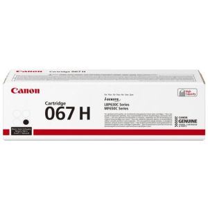 Toner Canon 067H BK, CRG-067H BK, 5106C002, černá (black), originál