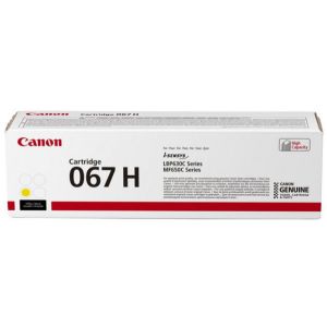 Toner Canon 067H Y, CRG-067H Y, 5103C002, žlutá (yellow), originál