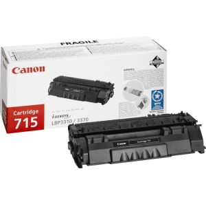 Toner Canon 715, CRG-715, černá (black), originál