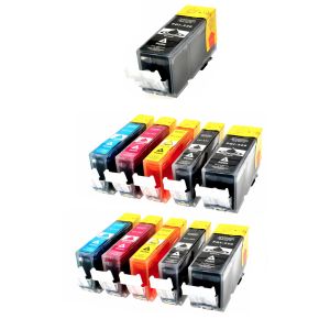 Cartridge 2 x Canon CLI-521 CMYK, PGI-520 + PGI-520 ZDARMA, multipack, alternativní