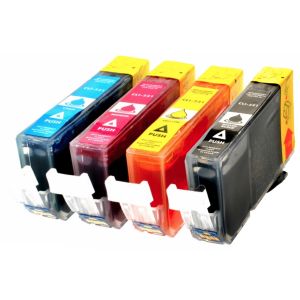 Cartridge Canon CLI-521, CMYK, čtyřbalení, multipack, alternativní