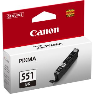 Cartridge Canon CLI-551BK, 6508B001, černá (black), originál