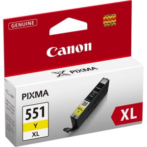 Cartridge Canon CLI-551Y XL, žlutá (yellow), originál