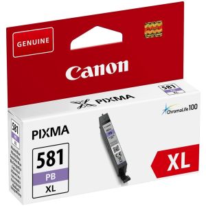 Cartridge Canon CLI-581PB XL, 2053C001, fotografická modrá (blue), originál