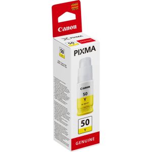 Cartridge Canon GI-50 Y, 3405C001, žlutá (yellow), originál