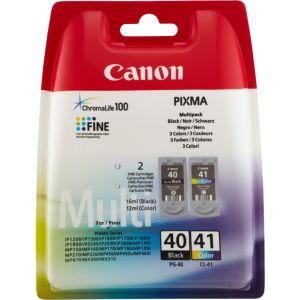 Cartridge Canon PG-40 + CL-41, dvojbalení, multipack, originál