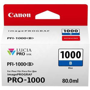 Cartridge Canon PFI-1000B, modrá (blue), originál