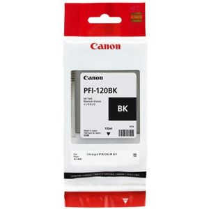 Cartridge Canon PFI-120BK, 2885C001, černá (black), originál